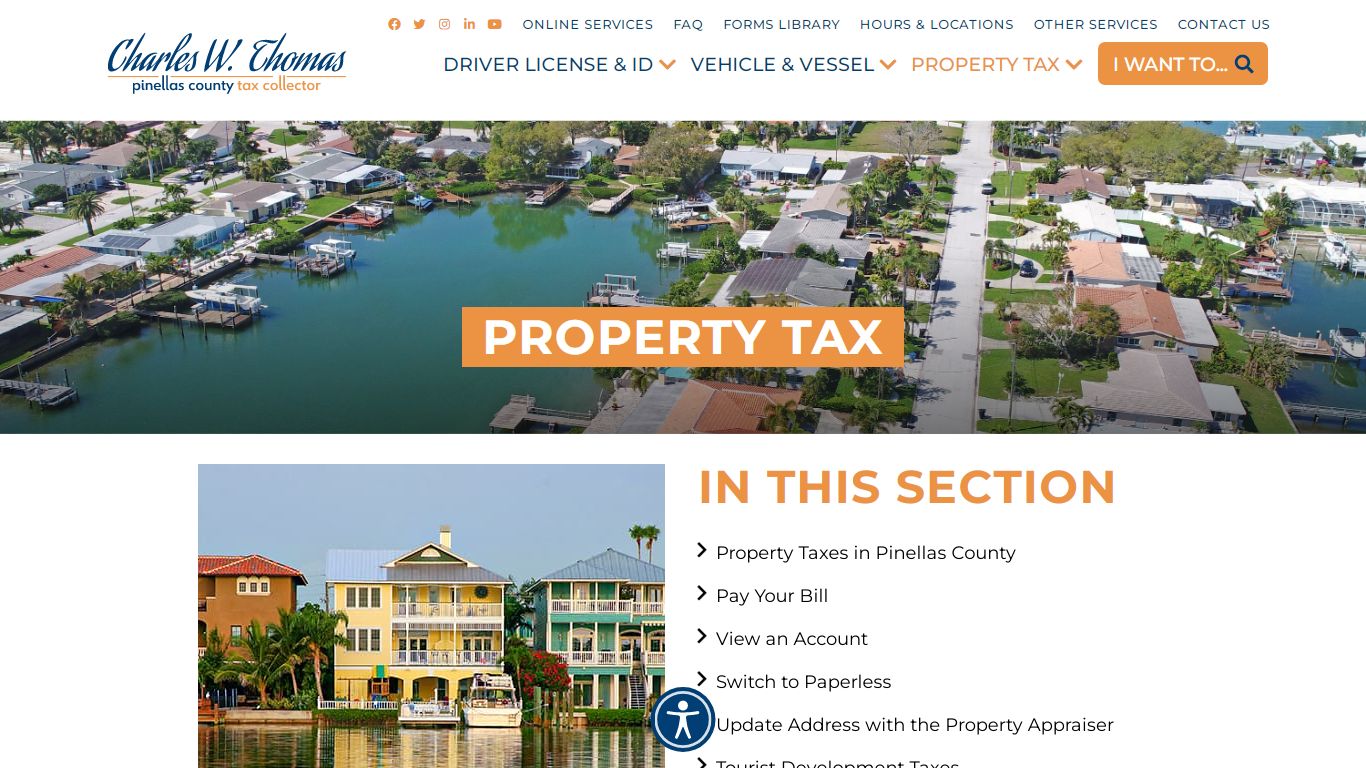 Property Tax - Pinellas County Tax Collector